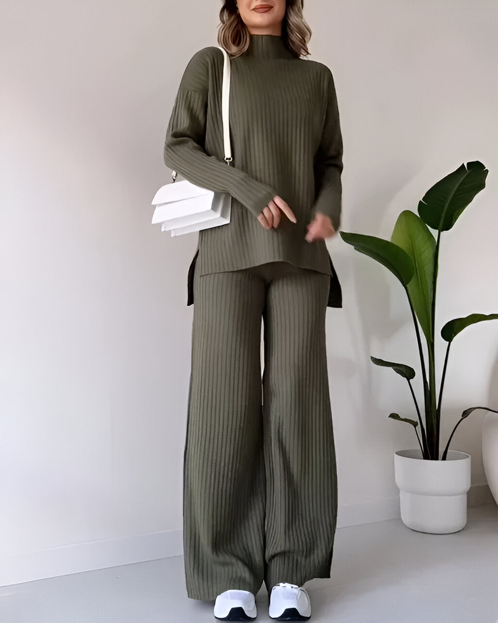 VALENTINA | ELEGANT RIBBED SET