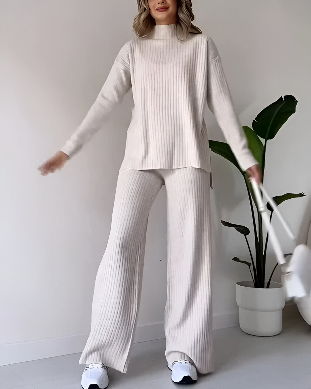 VALENTINA | ELEGANT RIBBED SET