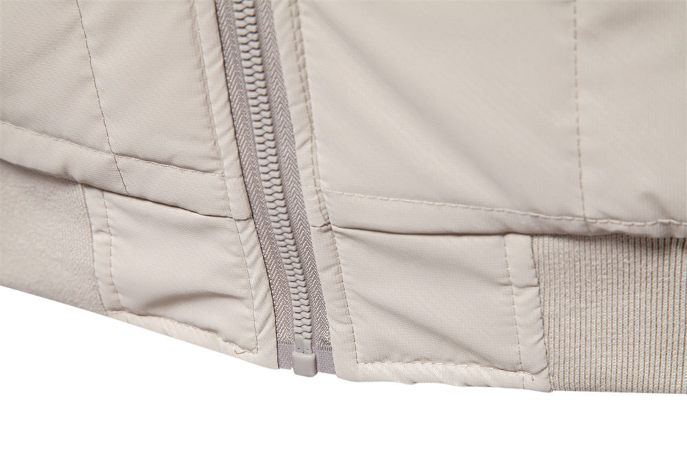 Garry | Stand Collar Patchwork Jacket