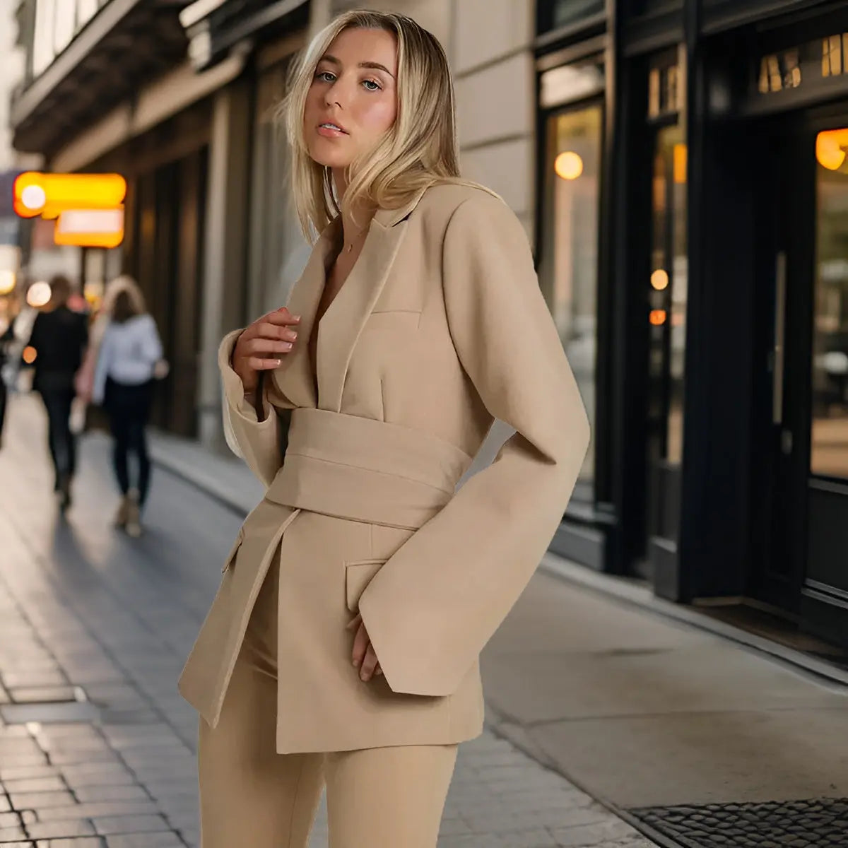 Kenna - elegant fitted trendy blazer