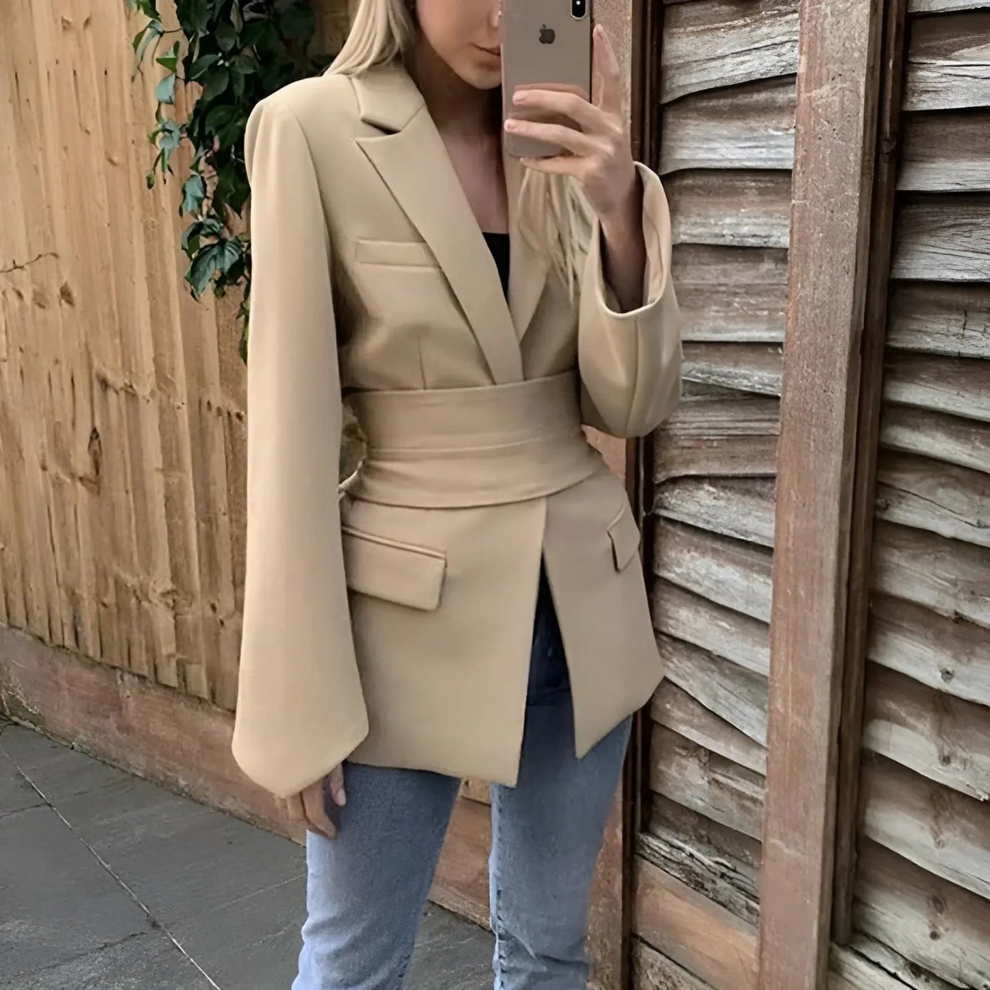 Kenna - elegant fitted trendy blazer