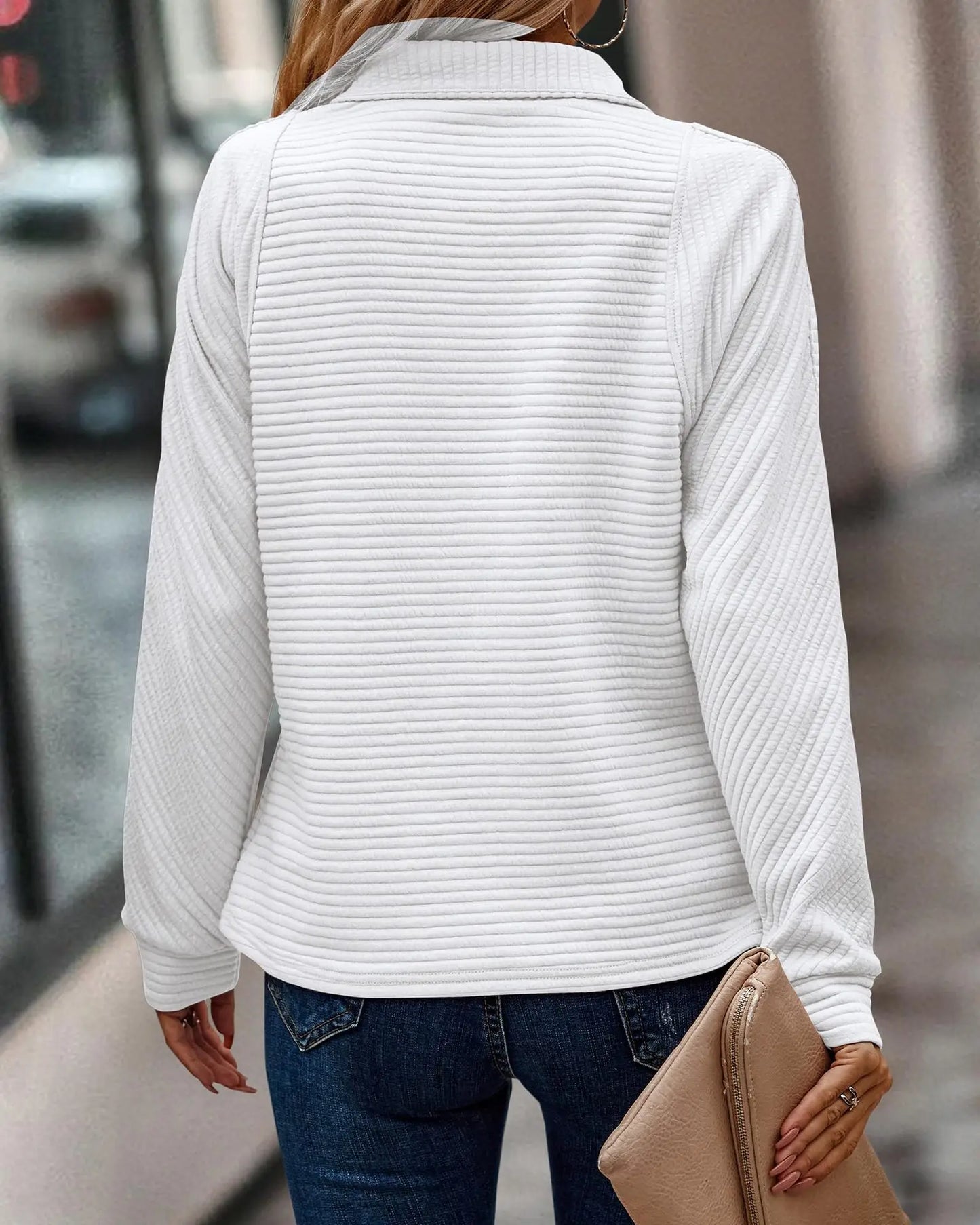 CLARA | RIBBED PULLOVER