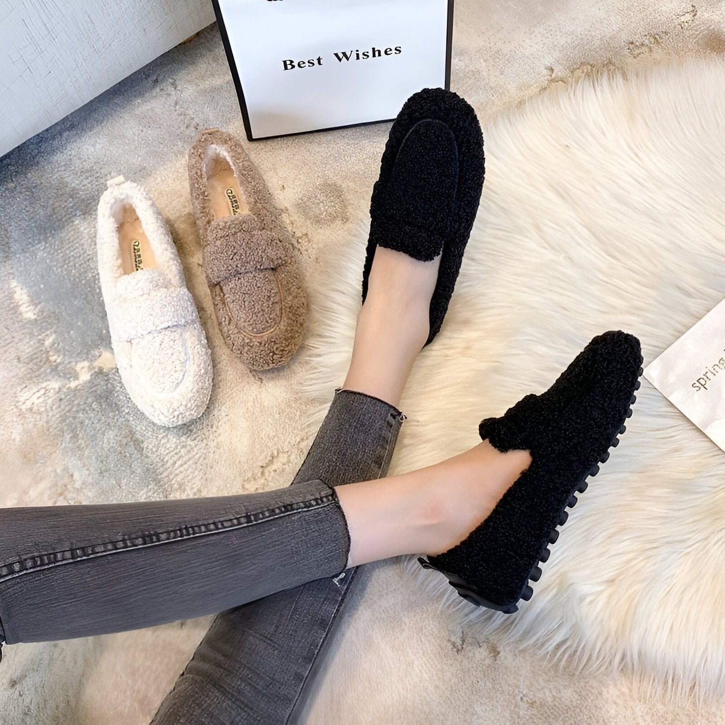 BONNIE | FLUFFY SHOES